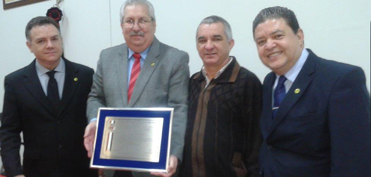 Conselho Intersindical e filiados  participaram da inauguração do novo f...