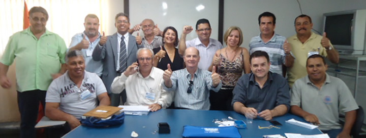 Conselho participa de eleição dos Comerciários de Vence
