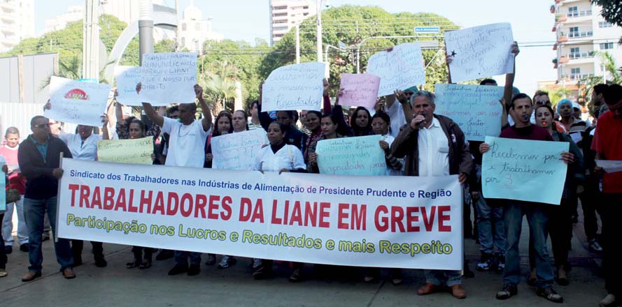 Greve na  Liane Alimentos resulta em atendimento de todas as reividições