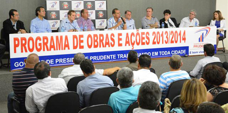 Conselho participa de lançamento do PAC de Prudente